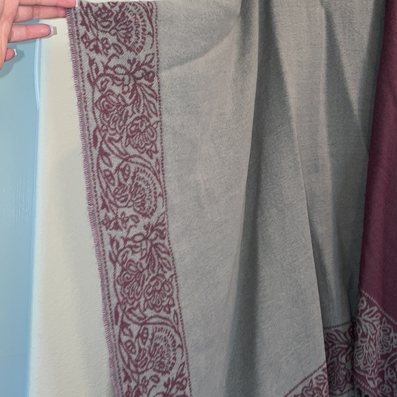 V. Fraas Woman's Fringe Poncho One Size Festival Cowboy Boho Hippie - Picture 10 of 16